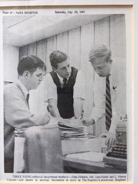 Pierce Carson in 1967